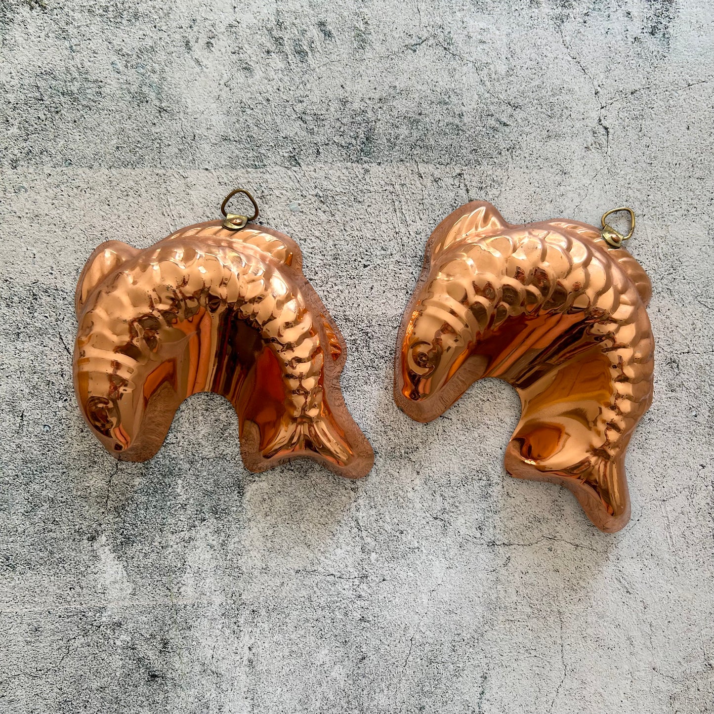 Decorative copper moulds