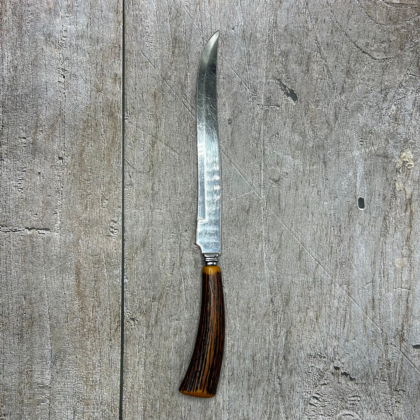 Faux antler large knife