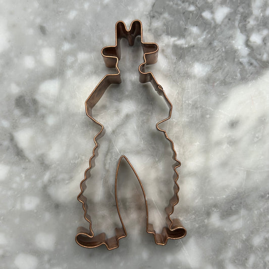 OLD RIVER copper cowboy cookie cutter